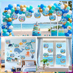 Eersida 32 Sets Summer Suncatcher Crafts, Ocean Fishbowl Craft Kit, Under the - Image 7