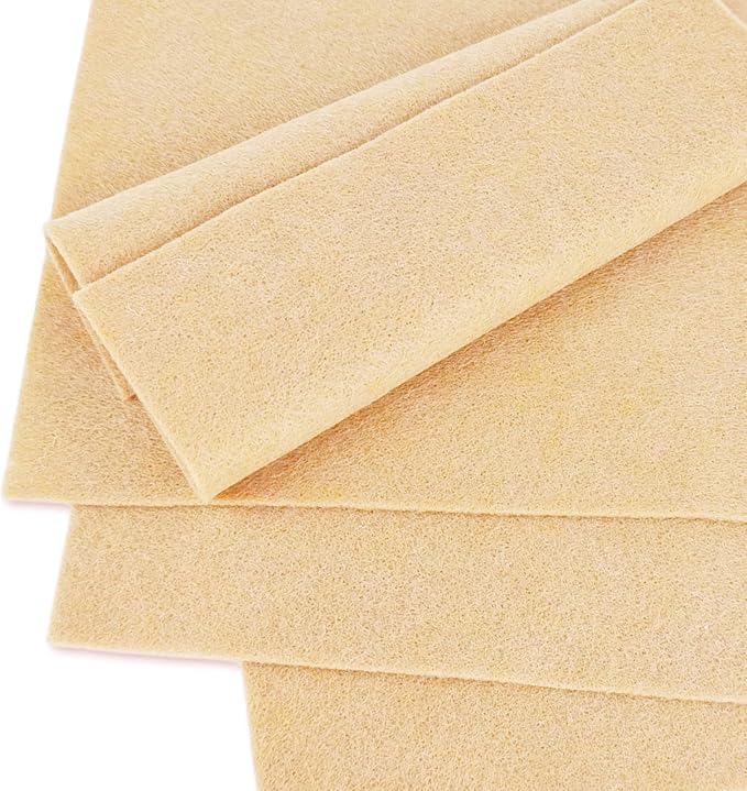 Jtnohx Color Felt, Soft Felt Sheets, 1.4mm Thick 8"x12" Handicraft Felt Fabrics - Image 3