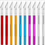 Jetmore 10 Pack Exacto Knife Set, Precision Craft and Hobby Knife by Jetmore