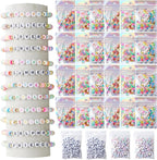 WJXCYGG 24 Set Clay Beads Friendship Bracelet Making Kit Party Favor DIY by Unknown