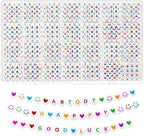 ARTDOT 1400 Pieces Letter Beads by ARTDOT