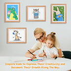 4 Pack Kids Artwork Frames Changeable 10 x 12.5 Inch hildren Art Projects - Image 6