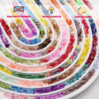 EuTengHao 9600Pcs Tube Beads Kit 7mm Glass Bugle Seed Beads - Image 4
