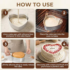 8 Inch Heart Shaped Cake Pan Set - Image 6