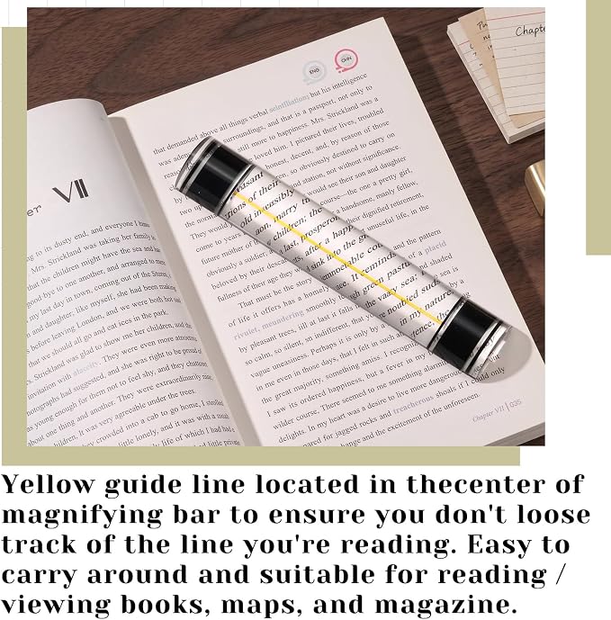 Chunful 2 Pcs Magnifying Ruler - Image 5