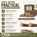QTLCOHD 100Pcs 6 Inch Wood Sticks - Image 6