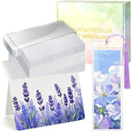 152 PCS Blank Watercolor Cards & Bookmarks Kit, 140lb/300gsm Cotton Paper by Unknown