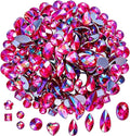 1000 Pcs Crystal AB Colorful Jewels Gems by KDCQAH