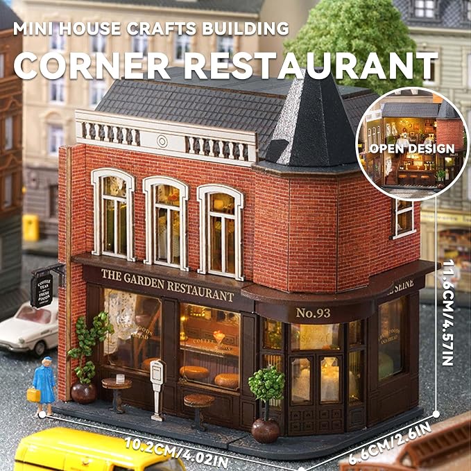 Flever Dollhouse Miniature DIY House Kit Creative Room - Image 2