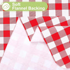 Smiry Square Table Cloth, Waterproof Vinyl Tablecloth - Image 4