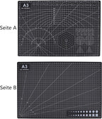 Cutting Mat A3 Black, Self Healing Cutting Mat 12x18 Inch, 5-Ply Craft Board - Image 5