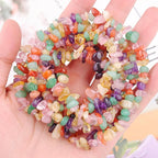 400pcs Natural Chip Stone Beads - Image 5