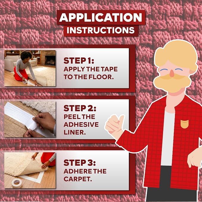 XFasten Double-Sided Carpet Tape - Image 11