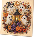 LuckyOkay Halloween Ghost Pearl Art DIY Kit, Spooky Cute 3D Diamond-Painting by Unknown