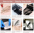 Linocut Kit for Printmaking, Linoleum Blocks for Printmaking Supplies, Block - Image 5