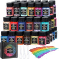 Smalltongue Mica Powder for Epoxy Resin, 72 Colors, 0.35 oz Bottles Mica Glitter by Smalltongue