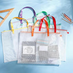 10 Pcs Art Portfolio Bags, 19 x 25 Inch Clear Poster Storage Bags - Image 4