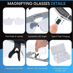 YOCTOSUN Head Magnifier Glasses - Image 5