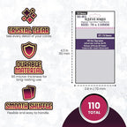 Sleeve Kings Standard Card Sleeves – 110 Count, Large Size, Compatible - Image 4