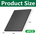 Sfcddtlg 4 Pcs Pick Apart Foam Inserts- 16 x 12 x 1 Inch Pick and Pluck Foam - Image 2