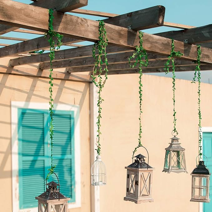 Naidiler 265 Ft Leaf Ribbon, Artificial Vines Leaves String Trim Ribbon Wild - Image 7