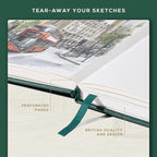 BEECHMORE BOOKS A5 Mixed Media Sketchbook - Image 6
