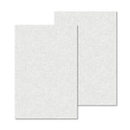 2 Pack 8'' x 12'' Glitter Silver Acrylic Sheet, 3mm Thick Acrylic Plexiglass by Unknown