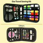 Vellostar Small Sewing Kit for Beginners – Portable Needle & Thread Travel Kit - Image 4