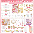 Wurosi 680 Pcs Keychain Making Kits, 78.74 Inch Chains, Key Chain Hooks - Image 2