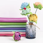 12 Rolls 8"x35" 1.4mm Thick Soft Felt Fabric Sheet 12 Assorted Macaron Series - Image 6