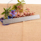 3PCS Irregular Edges Ruler Stainless Steel Paper Tearing Ruler Wavy Line - Image 8