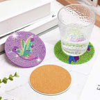 UPINS DIY Kit, Diamond Art Painting Coasters - Image 4