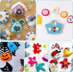 Felt Sheets for Crafts 9PCS 11.8 * 7.9in Wool Stiff Felt Sheets Soft Fabric - Image 6