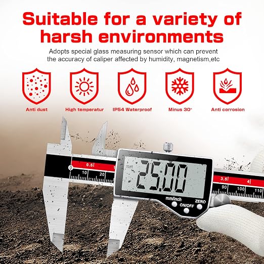 Digital Caliper Electronic Caliper Measuring Tool Precision Digital Vernier - Image 4