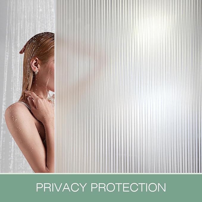 STATINT Reeded Glass Window Privacy Film 3D Decorative Frosted Non Adhesive UV - Image 5