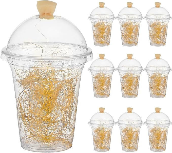 Honeydak 50 Pack Praying Mantis Habitat, Live Chinese Ootheca Praying Mantis by Honeydak