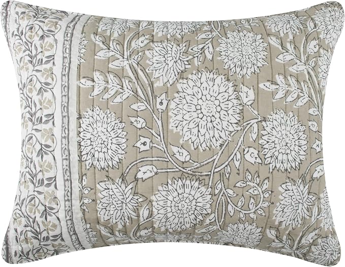 Levtex Home Adare Taupe Reversible King/Cal King Quilt Set and 2 Pillow Shams - Image 8