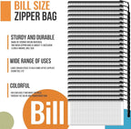 24pcs Mesh Zipper Pouch Bags 9.3 x 4.7 Inches, Travel Cosmetics Organization - Image 7