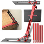 Stair Tread Jig, Modular 18"-72" Length, Precision Angle Transfer, Locking by Unknown