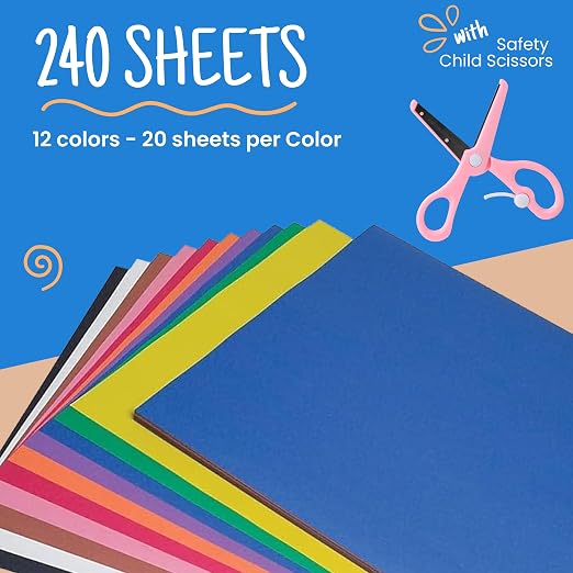 Craftzilla Arts and Crafts Kit for Kids – 11 Colored Masking Tape Rolls - Image 4