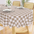 Smiry Oval Table Cloth, Waterproof Vinyl Tablecloths by Smiry
