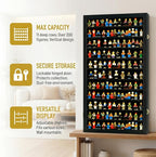 DisplayGifts Building Block Toy Minifigures Miniatures Thimble Display Case - Image 3