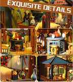 Spilay DIY Miniature House Kit for Adults, Miniature Dollhouse Kit | - Image 7