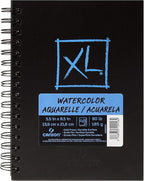 Canson XL Series Art Book Watercolor, Midweight White Paper, Side Wire Binding by Unknown