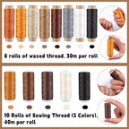 Morfen Upholstery Repair Kit, Leather Stitching Kit - Image 2
