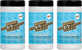 Magic Heavy Duty Cleaning Wipes - Dual Sided Hand & Surface Shop Towels | Professional-grade Cleaning | Waterless | Moisturizing | Cleans Grease, Oil, Dirt, & more (3 Pack | 75 Sheets Total)