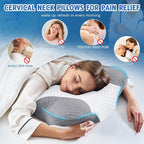 Cervical Neck Pillows with Memory Foam - Image 6