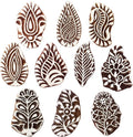 Royal Kraft Floral Wooden Printing Stamps by RoyalKraft