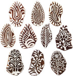 Royal Kraft Floral Wooden Printing Stamps by RoyalKraft