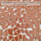 200g Ceramic Mosaic Tiles for Crafts, Irregular Stained Ceramic 0.2"x0.8" - Image 5